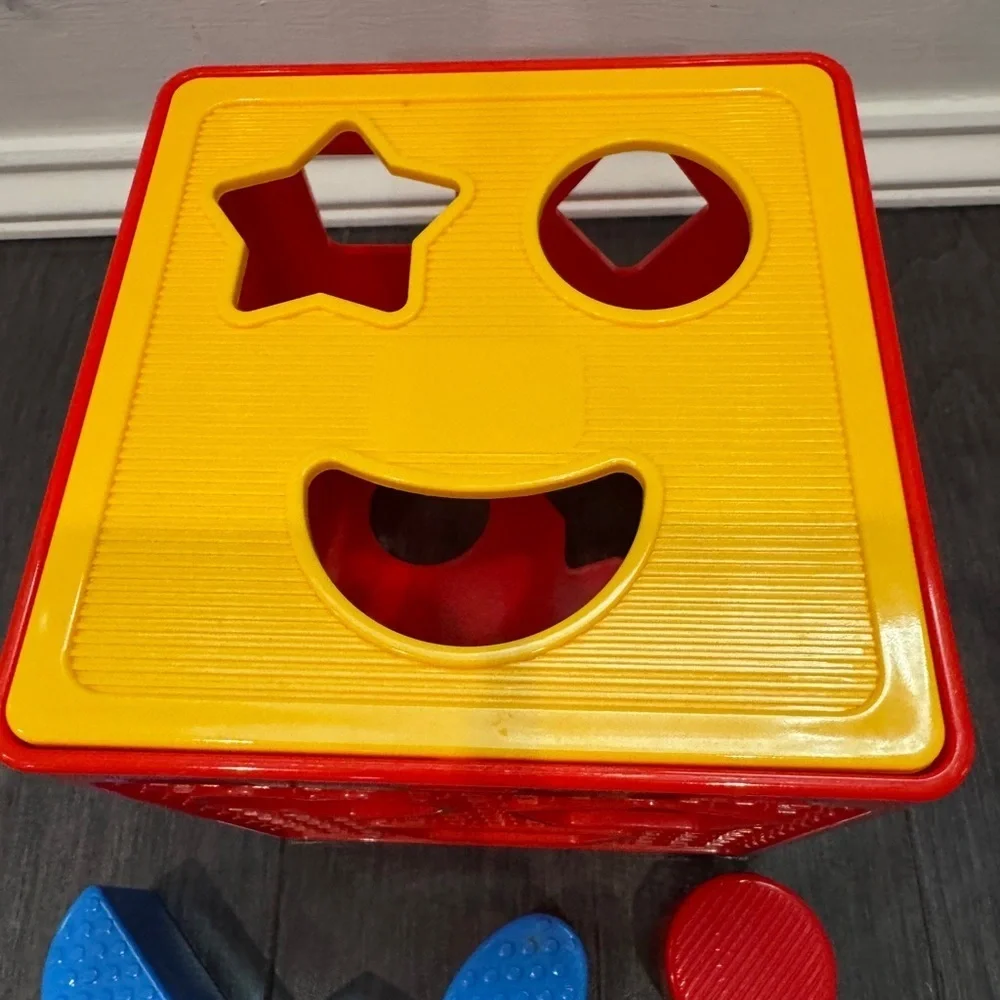 Colorful Shape Sorting Cube for Kids Infants Toddlers